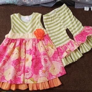 Giggle Moon Matching Sets - Giggle Moon Spring Outfit Giggle Moon Matching Sets - Giggle Moon Spring Outfit